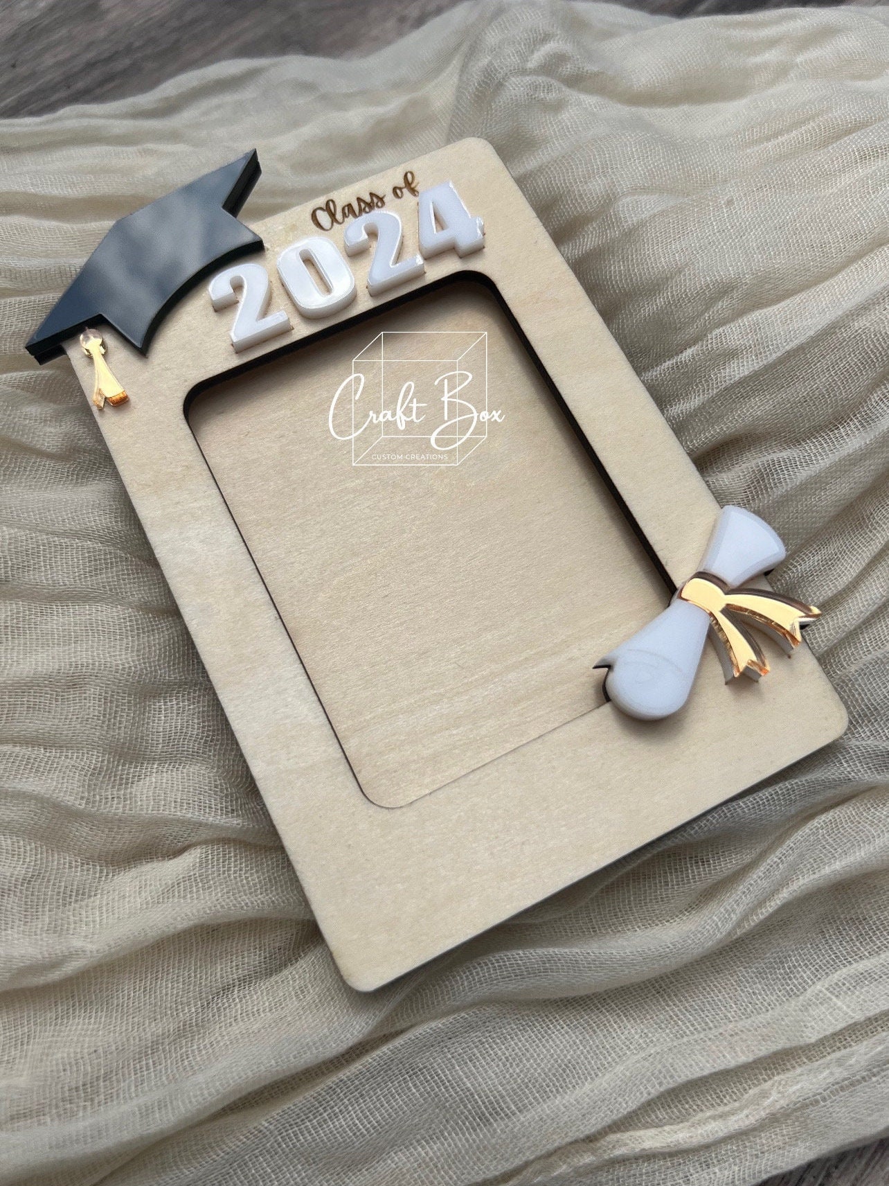 Personalized Graduation Photo Frame Magnet: Class of 2024 Gift - Etsy