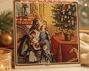 Vintage "We Wish You A Merry Christmas" Vinyl Record LP - RCA Victor 1970