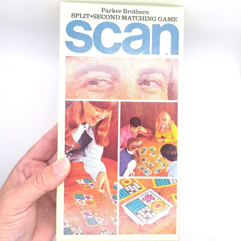 Scan Vintage Game - Etsy