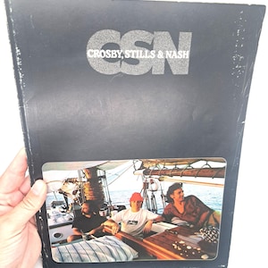 Rare 1977 Crosby, Stills & Nash Songbook: Piano, Guitar Sheet Music