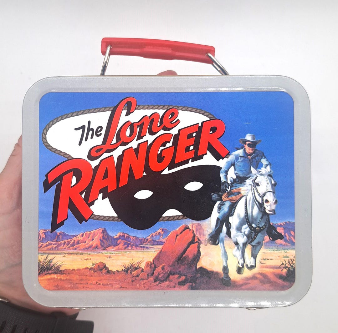 Vintage Lone Ranger Mini Tin Lunchbox: Cheerios 60th Anniversary ...