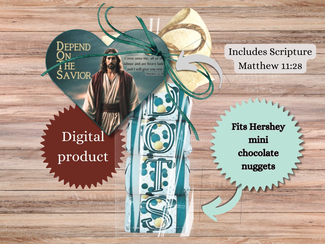 Depend on the Savior | Baptism Favor | Baptism Party | Girls Camp ...
