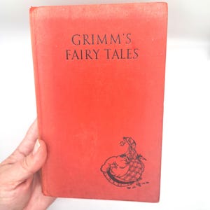 Antique  1930s-40s Grimm&#39;s Fairy Tales Published by Blackie & Son LTD. Lovely Antique gifting or collecting Vintage Classic Fairy Tales Book