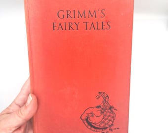 Libro antiguo de cuentos de hadas de los hermanos Grimm: Blackie & Son, años 30 y 40, edición limitada