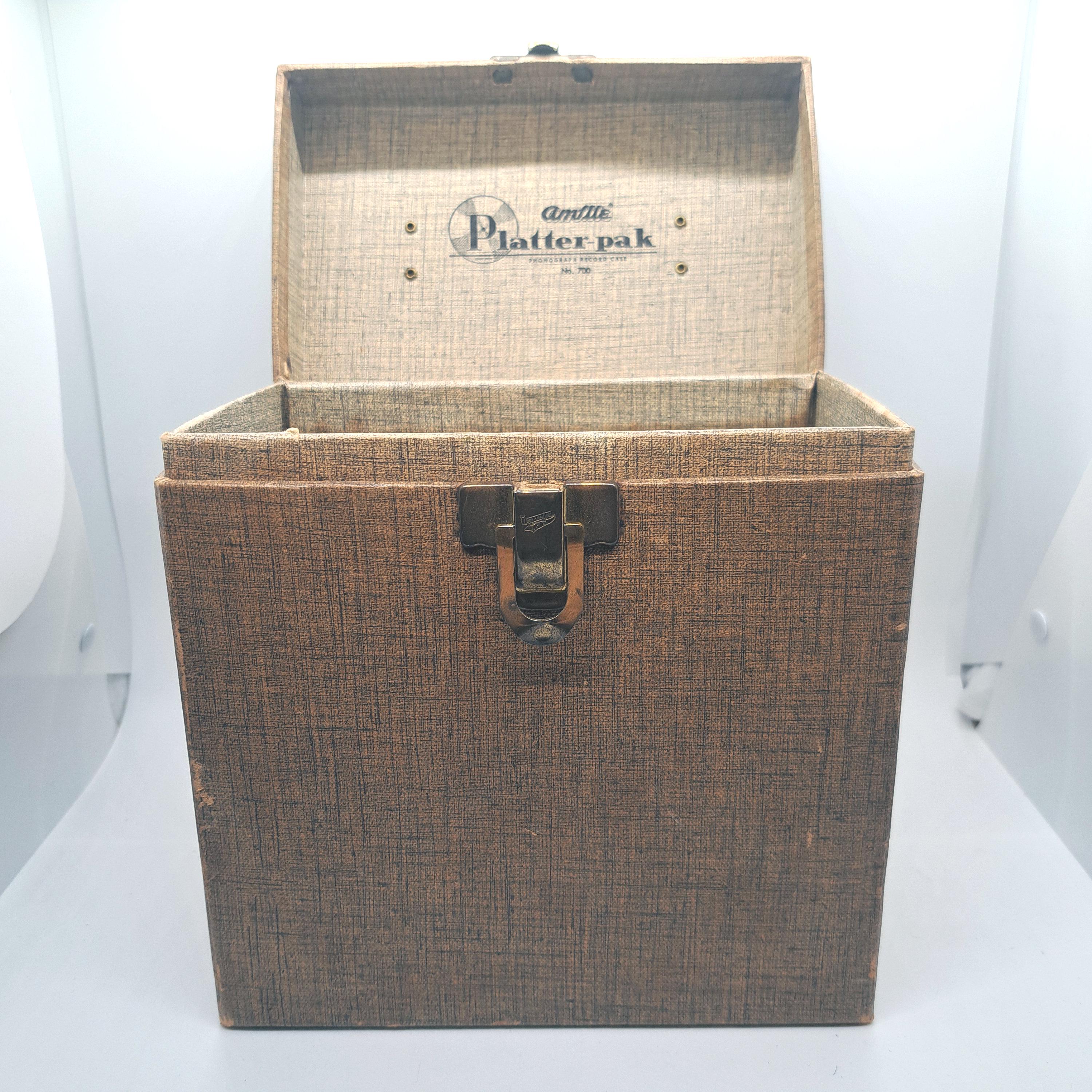 Platter Pak 7インチ レコードケース ヴィンテージ Platter Pak Record