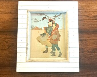 1950s Marjorie Torrey Print: Vintage Children's Decor