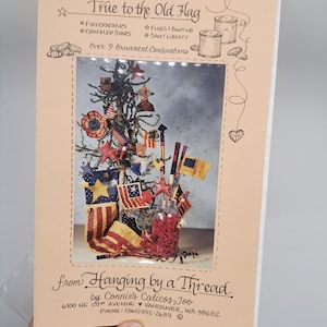 Vintage Stitchery Pattern: Patriotic Ornaments - Connie&#39;s Calicos