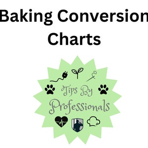 Baking Conversion Charts