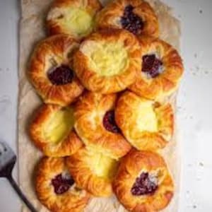 Receita de massa dinamarquesa artesanal