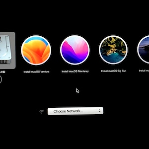 MacOS 4-in-1 Bootable Mac OS 64GB USB Installer: Ventura, Monterey, Big Sur, and Catalina