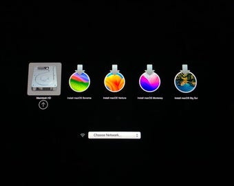 Programme d'installation USB amorçable 4-en-1 pour MacOS : Sonoma, Ventura, Monterey, Big Sur