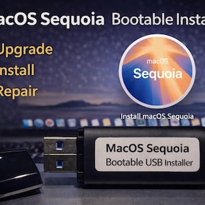 MacOS Sequoia (15) Bootable 32GB USB Installer: Apple Mac OS
