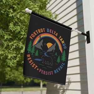 Subtle Anti Trump Flag Anti Trump Sign F*ck Trump Anti Maga Anti Trumpism Feminist Flag Liberal Flag Political Garden Flag Resist