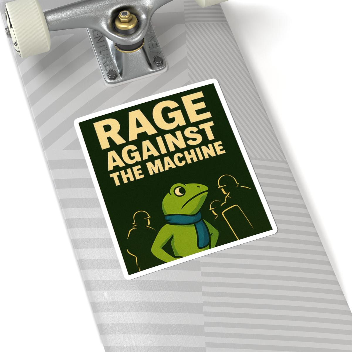 10-Pack Frog Again The Machine Protest Sticker Fog Resist Decal Funny Bumper Sticker Laptop Decal Waterproof Vinyl Sticker For Car Window Water Bottle Sticker (A