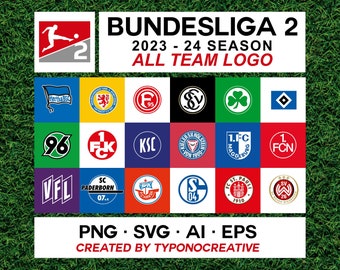 Bundesliga teams for the 2023/24 season
