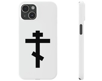 Orthodox Christian Cross Slim iPhone Case