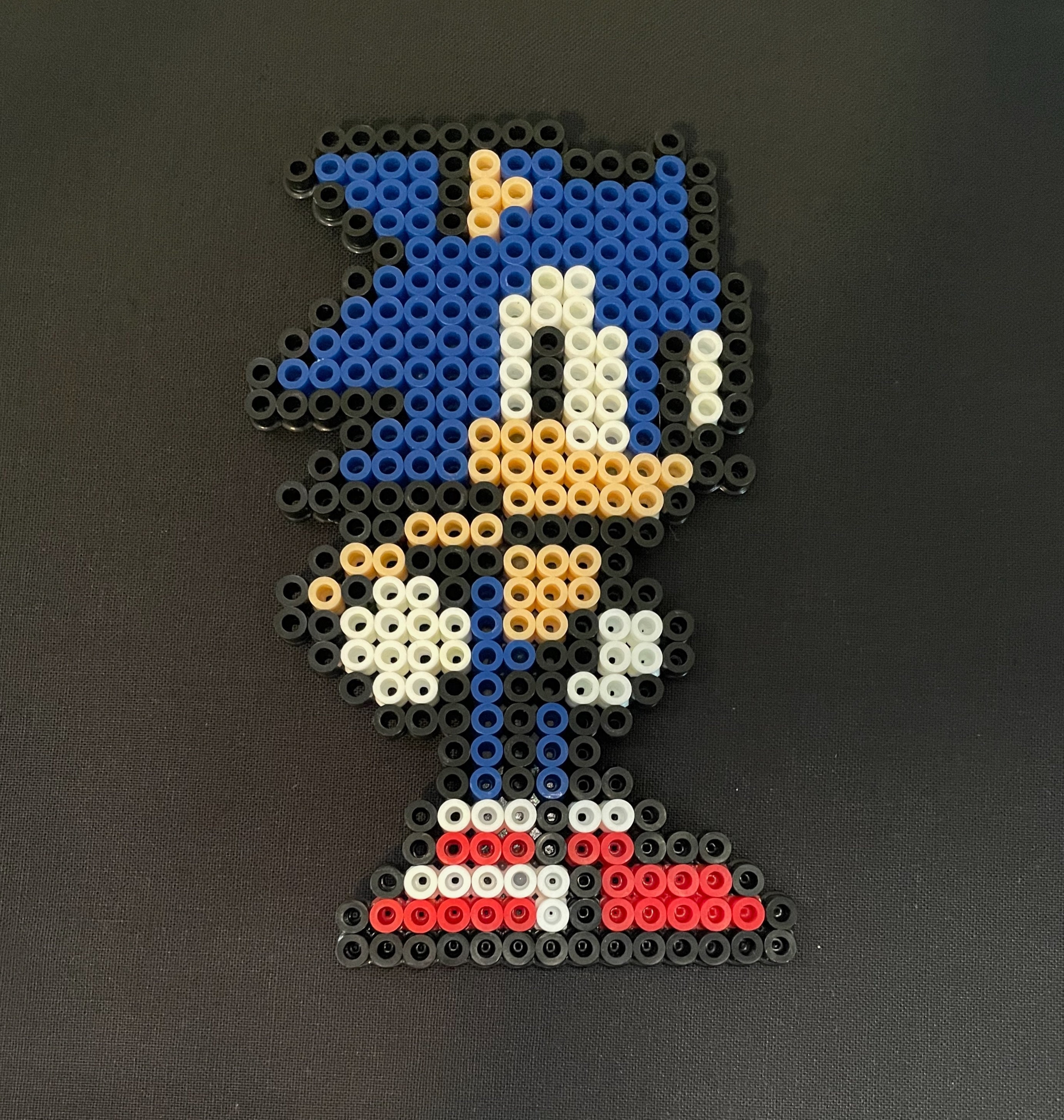 Vector the Crocodile Perler Sonic Perler Knuckles Chaotix 