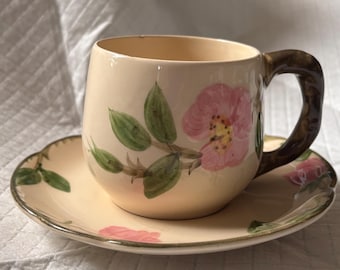Franciscan Desert Rose, 1940’s, hand painted, lots of VGC pieces