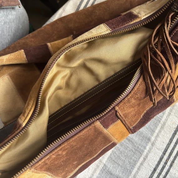 Authenticated Coach tote/handbag, patchwork, appe… - image 5