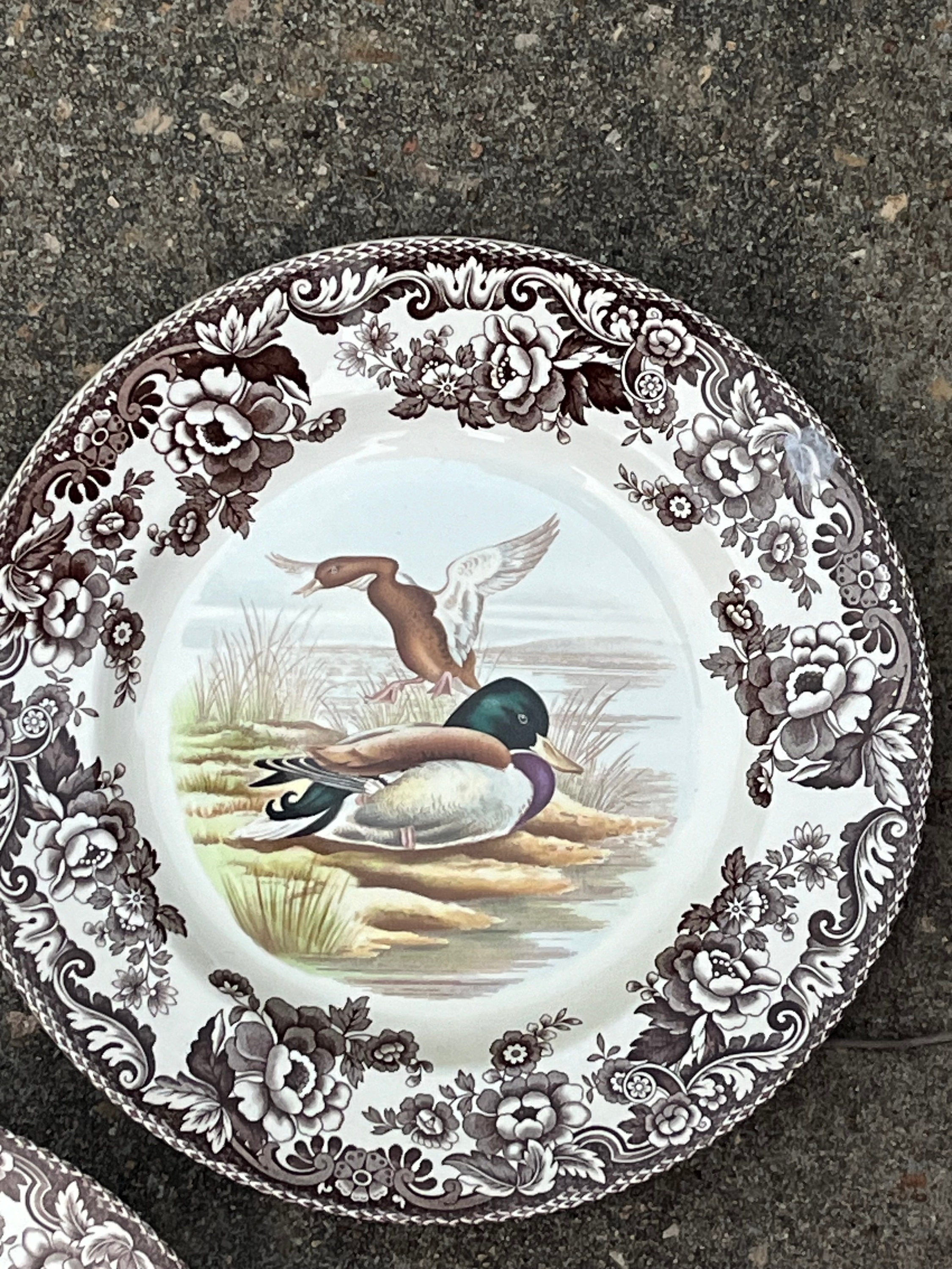 duck woodland dinner set