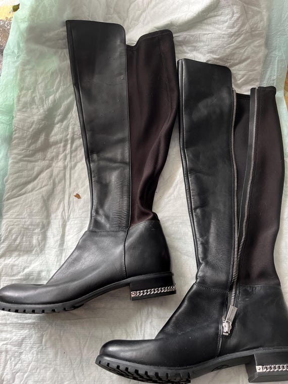 Michael Kors, Michael Kors boots, size 9.5, knee high, chain, never worn.