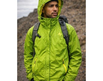 Vintage Nike ACG FitStorm Outer Layer 3 Jacket – RARE color Lime Green / Yellow