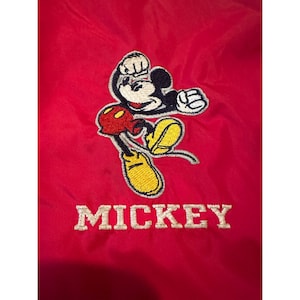Vintage Disney Micky Maus Jacke Größe M (470)