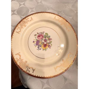 Vintage Tiffany's China Plates - Etsy