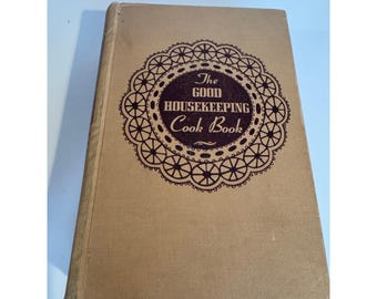 VTG Good Housekeeping Cookbook 1942-43 Wartime Supplement Hardcover Recipes