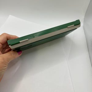 Vintage Faber Castell Pencil Case Green Rectangle Empty drawing utensil holder immagine 9