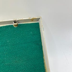 Vintage Faber Castell Pencil Case Green Rectangle Empty drawing utensil holder immagine 5