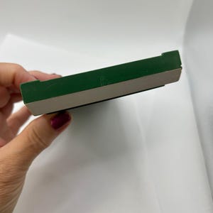 Vintage Faber Castell Pencil Case Green Rectangle Empty drawing utensil holder immagine 8