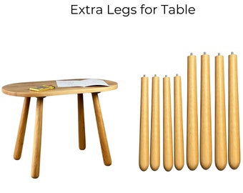 Wooden Extra Legs for Tables LoftyKids