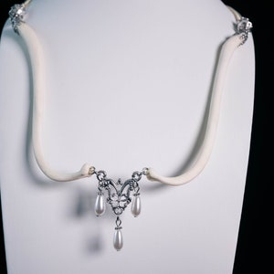 BACCHUS Baculum Bone and Pearls Necklace image 3