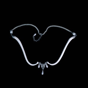 BACCHUS Baculum Bone and Pearls Necklace image 5