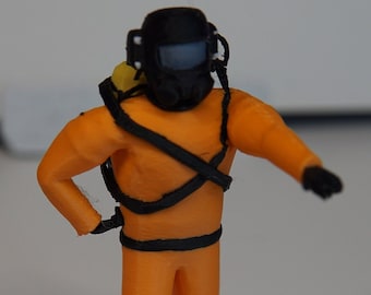 Lethal Company Dude Pointing 3D Figure