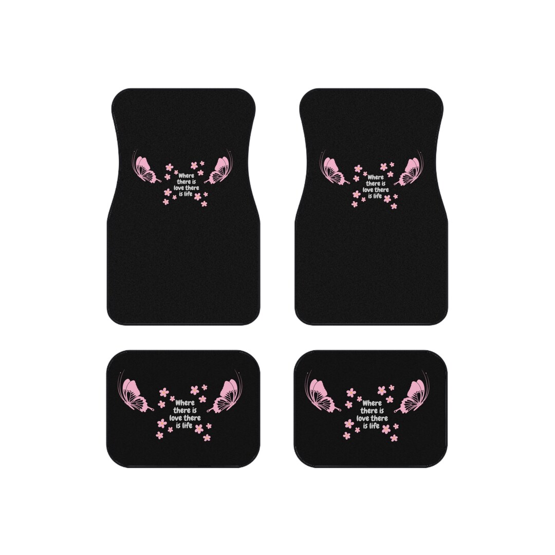 Car Matscar Mats for Man Car Mats for Woman Black Car Mats Etsy