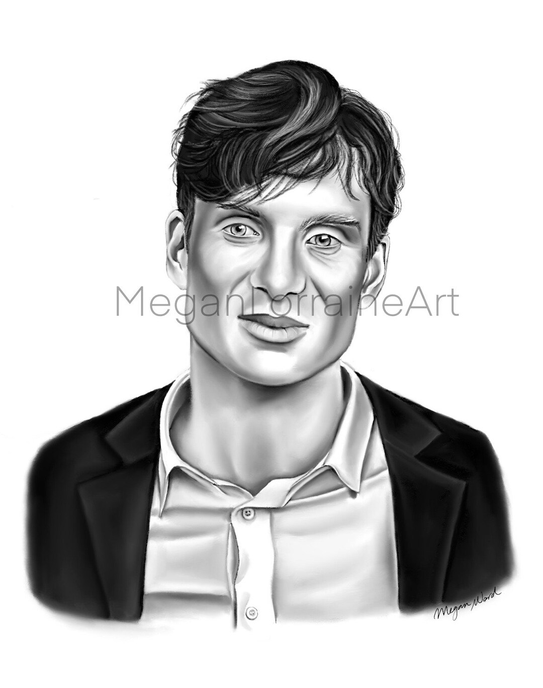 Cillian Murphy Digital Print Fan Art - Etsy