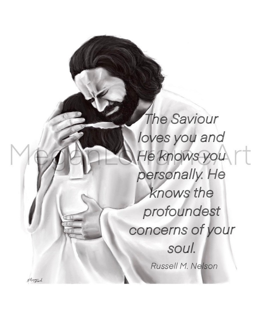 LDS Printable Quote About Christ, Conference Quote - Etsy