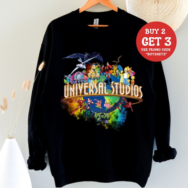 Disney Universal Studios Sweatshirt, Disney Family Trip Hoodie, Universal Studios Family Sweatshirt, Universal Shirt, Disney Matching Shirt