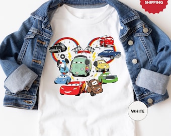 Vintage Lightning Mcqueen Shirt, Cars Movie Shirt, Disney Car Shirt, Cars Family Shirt, Cars Land Shirt, Radiator Springs Tee