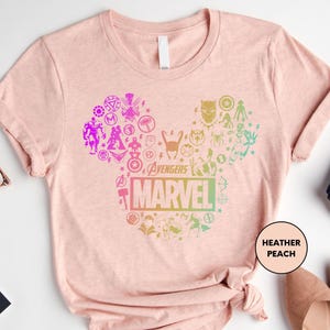 a t - shirt with a mickey mouse design on it