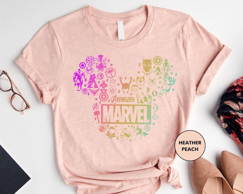 a t - shirt with a mickey mouse design on it