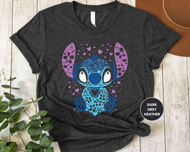 a t - shirt with an image of a stitch stitch stitch stitch stitch stitch stitch