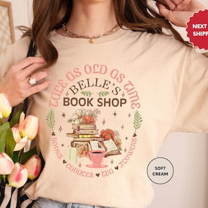 Vintage Tale as Old as Time Shirt, Retro Beauty and the Beast T-Shirt, Disney Princess Shirt, Belle Beauty Princess Tees