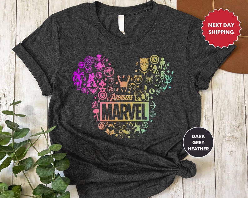 a t - shirt with a mickey mouse design on it