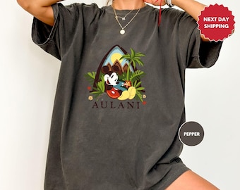 Comfort Colors® Aulani Mickey Shirt, Disney Aulani Family Trip Shirt, Disney Hawaii Shirt, Disney Trip Tee, Hawaii T-Shirt, Hawaii Crewneck