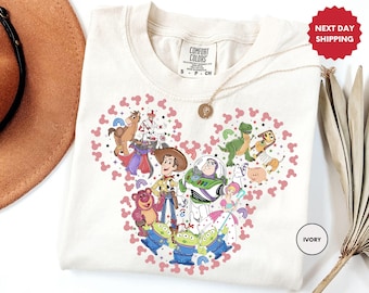 Comfort Colors Disney Toy Story Shirt, Disneyland Trip Shirt, Buzz Lightyear Shirt, Disney Woody Shirt, Toy Story Mickey Trip Shirt