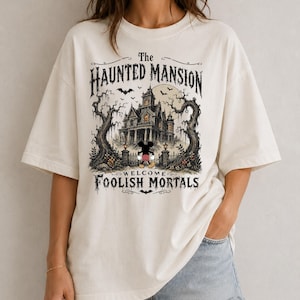 Disney Halloween Mickey Haunted Mansion Shirt, Mickey Halloween Shirt, Mickey's Not So Scary Halloween Party, Disneyland Halloween Tee image 2