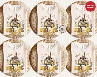 Camisetas personalizadas de Disney Animal Kingdom, camisetas familiares a juego de Safari, camisetas de viaje a Disney, camisetas de cumpleaños de Disney, camisetas familiares de Disneyworld